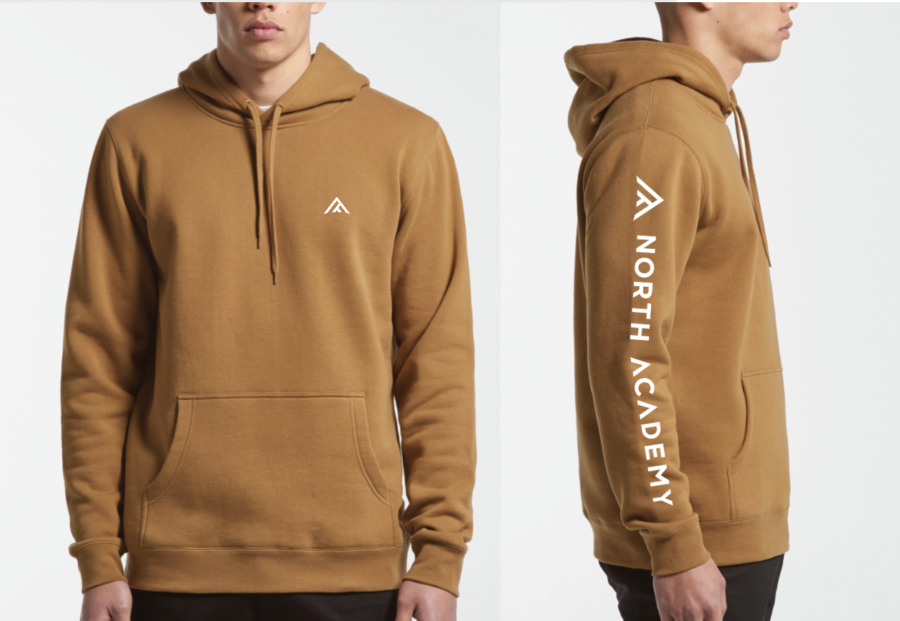 Camel hoodie